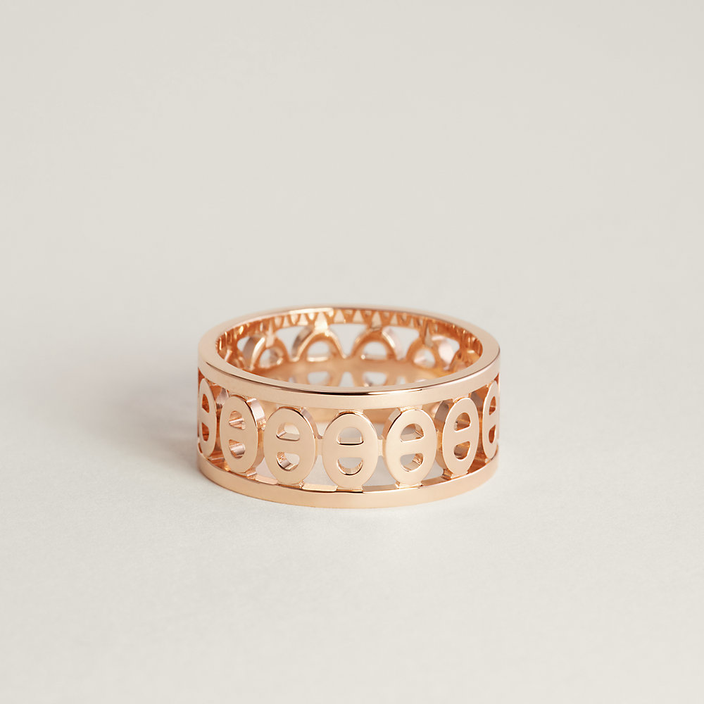 Chaine d'ancre Divine ring, small model | Hermès USA